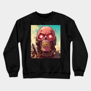 Post Apocalyptic Cyborg Crewneck Sweatshirt